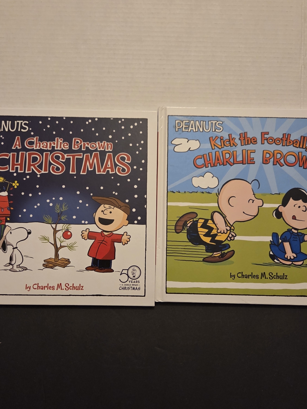 Charlie Brown books lot of 2 Pre-owned  in fair condition